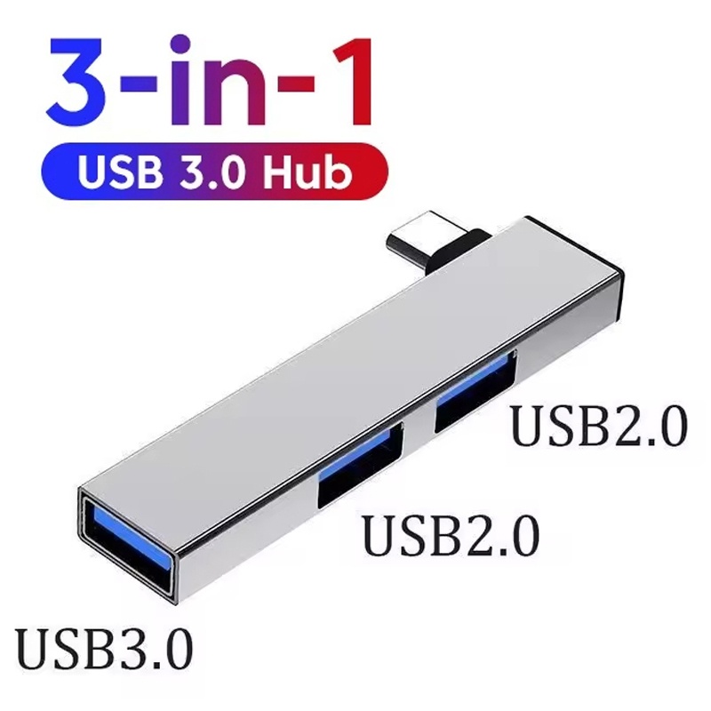 Laptop Accessories Gadgets - USB-хаб 3-в-1 с 3 портами USB