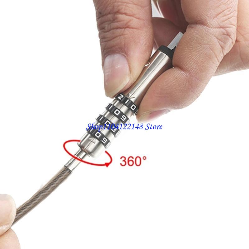 Laptop Lock Cable - P9FA Бесключевой офисный защитный универсальный кабель