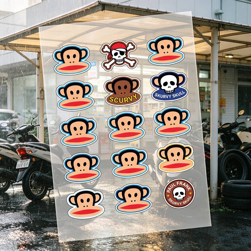 Laptop Accessories Brand - Модные бренды одежды P-Paul F-Frank: наклейки