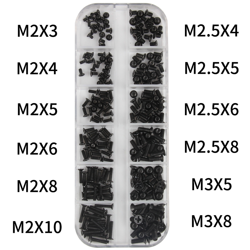 Laptop Electronics Accessories - 240 шт. M2 M2.5 M3 Набор