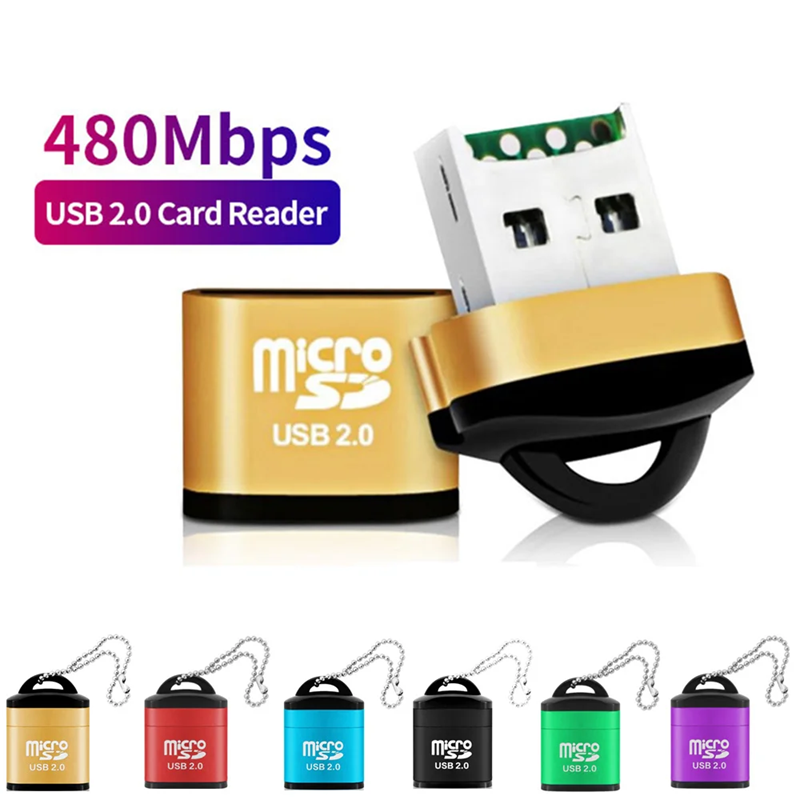 Laptop Accessories Gadgets - Мини-USB Micro SD/TF устройство чтения карт