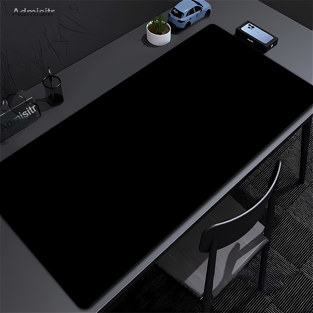 Laptop Accessories For Protection - Большой черный коврик для мыши, однотонный