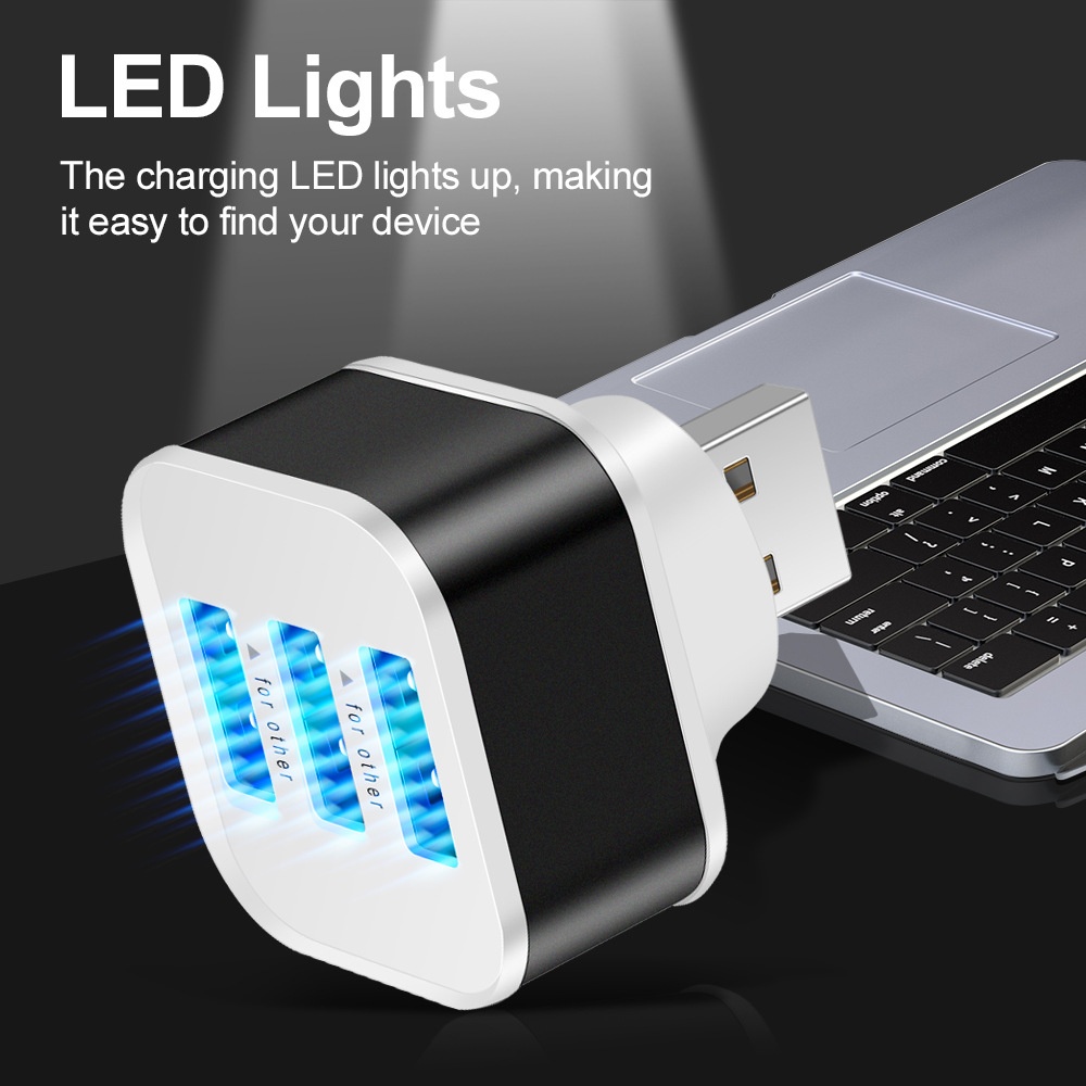 3-портовый USB-разъем USB-адап – обзор и цена Laptop Electronics Accessories