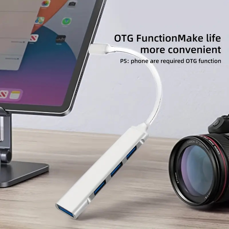 USB-адаптер-хаб Type-C с 4 пор – обзор и цена Apple Accessories Laptop