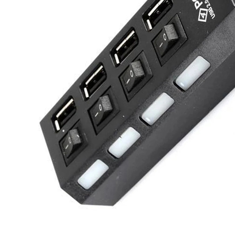 4-портовый USB 2.0-хаб-разветв – обзор и цена Laptop Accessories Computer
