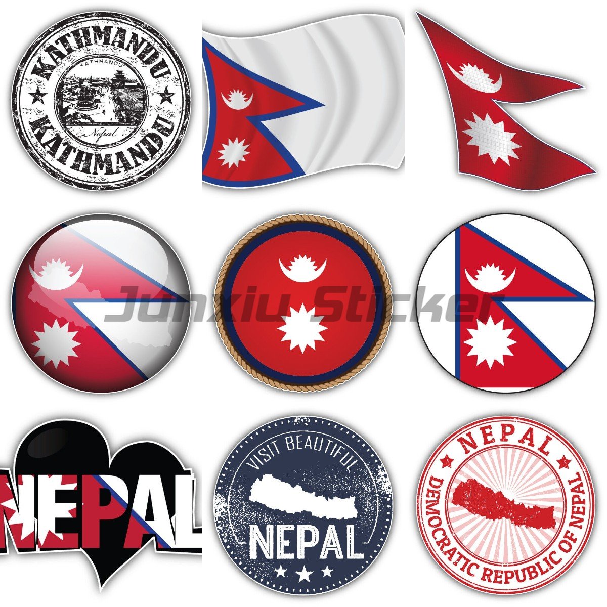 Виниловая наклейка с флагом Не – обзор и цена Laptop Accessories Nepal