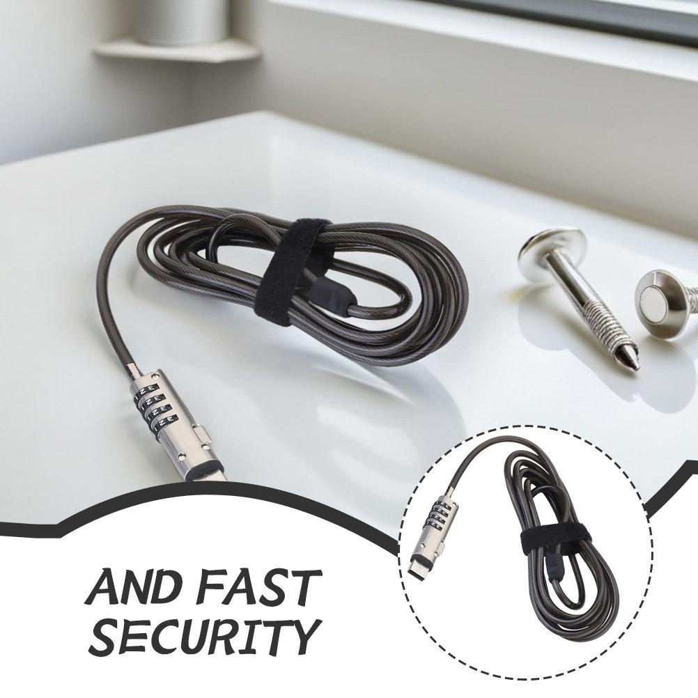 Ноутбук с цифровым паролем, ме – обзор и цена Laptop Lock Cable