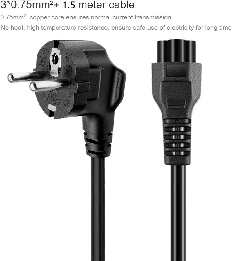1,5 м ЕС, универсальный 3-конт – обзор и цена Laptop Lock Cable
