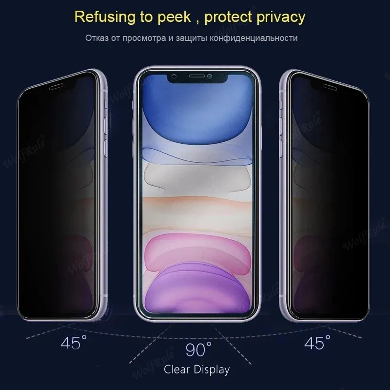 Защитное стекло 9H для Xiaomi  – обзор и цена Privacy Screen Filter