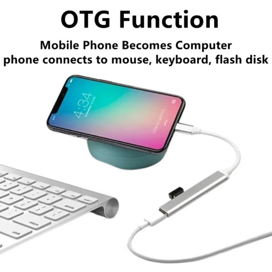 USB-хаб 4-в-1 USB-C с 4 портам – обзор и цена Apple Accessories Laptop