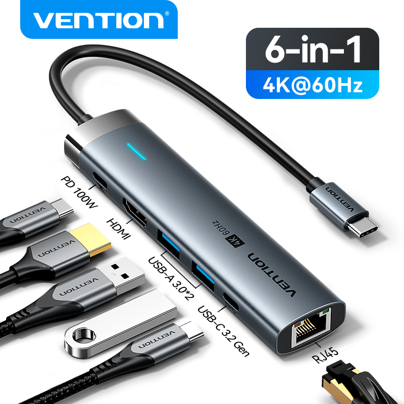 Vention USB C HUB Type C to HD – обзор и цена Apple Accessories Laptop