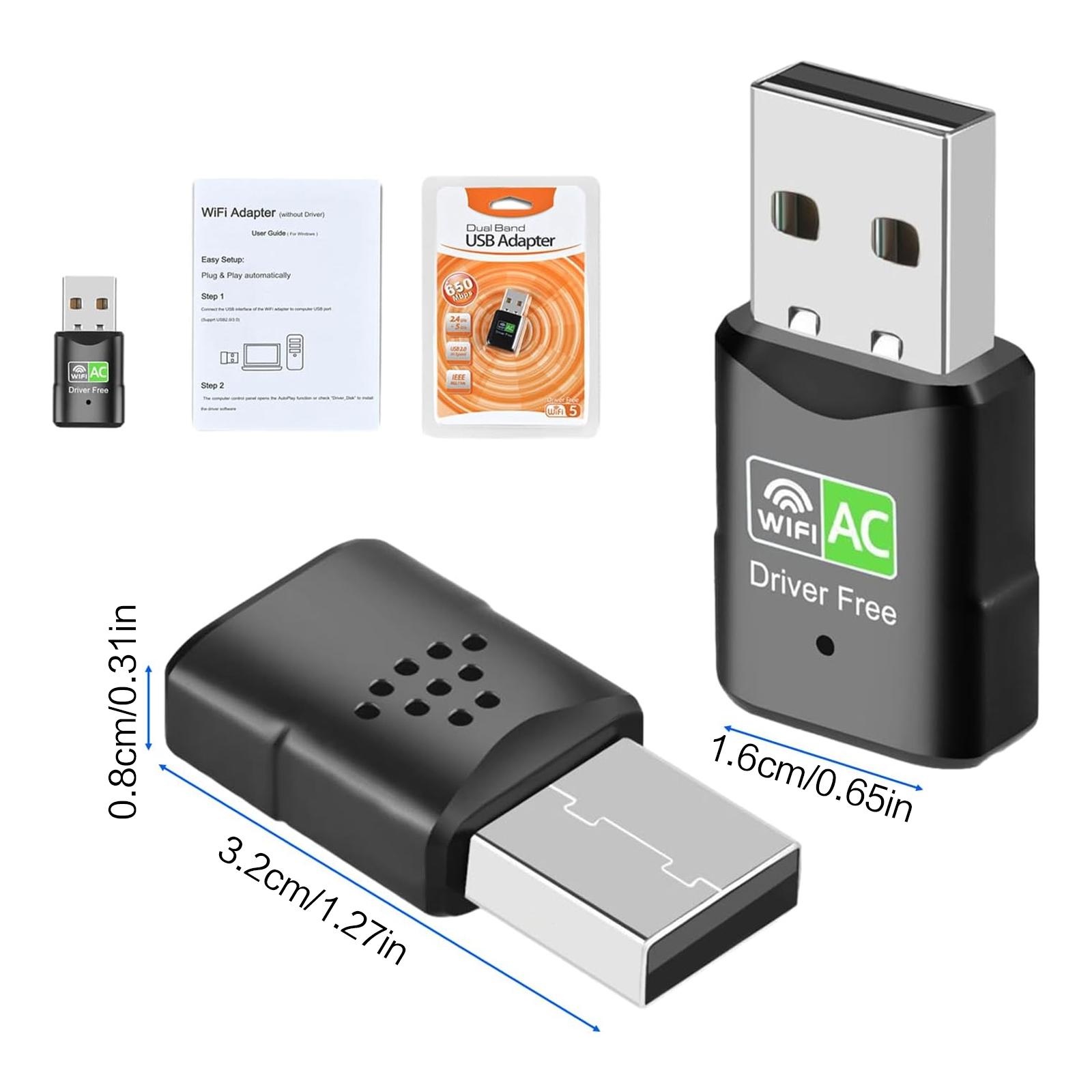 USB-адаптер Wi-Fi AC600, двухд – обзор и цена Laptop Accessories Computer